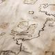Partial view of the Vinland Map.